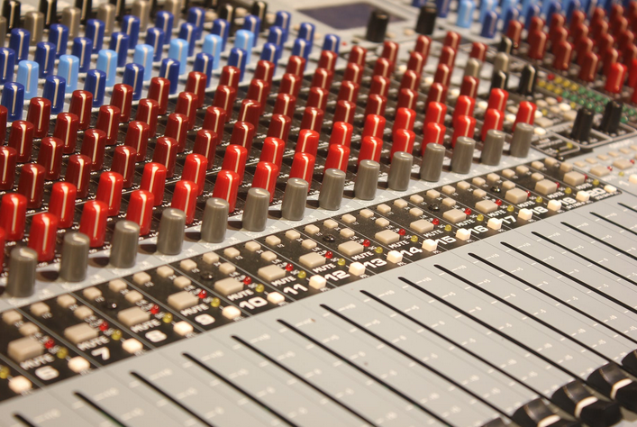mixing board